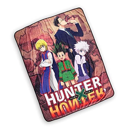 HUNTER X HUNTER Fleece Throw Blanket Manga Anime - Gon Freecss Soft Fleece Throw Blanket