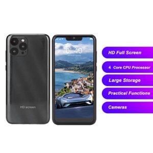 Dpofirs 13 Pro Unlocked Smartphone for Android 6.0, 6.1" FHD Screen, 3GB RAM 32GB ROM, 2800mAh Battery, GSM Unlocked Cell Phone, Facial Recognition, Dual SIM Slot Smartphone (Black)