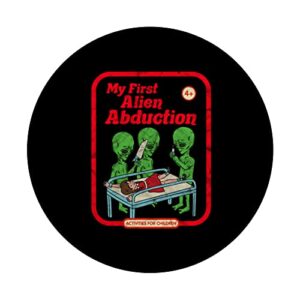 My First Alien Abduction Vintage Childgame Horror Goth Punk PopSockets Swappable PopGrip