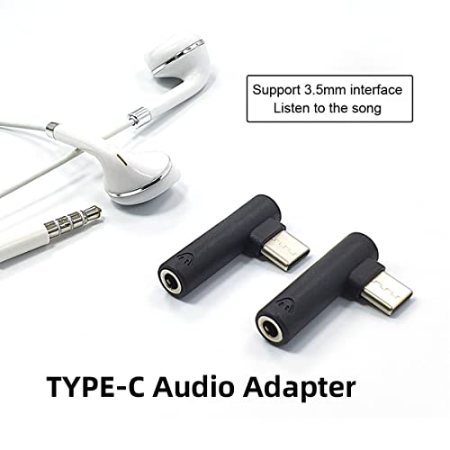 chenyang CY USB C to 3.5mm Adapter,DC 3.5mm Earphone AUX Audio Female to USB 3.1 Type C Male Headphone Adapter 5Pcs/Set