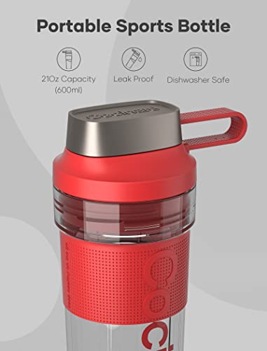 Cocinare GoPower Elite Blender (Red) & Blender Cup (Red)