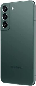 samsung galaxy s22 smartphone, android cell phone, 128gb, 8k camera & video, brightest display, long battery life, fast 4nm processor - verizon (renewed) (green)