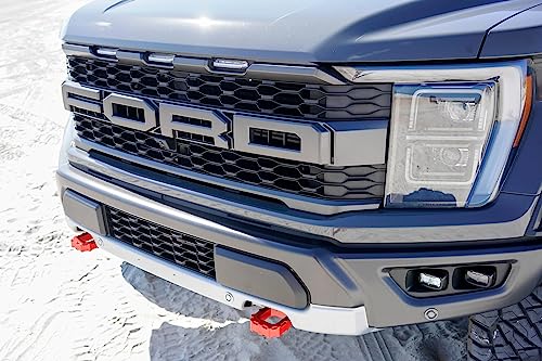 Enhanced Tow Hook - Alum (Royal Hooks) RED fits Ford F-150 - Raptor 09+