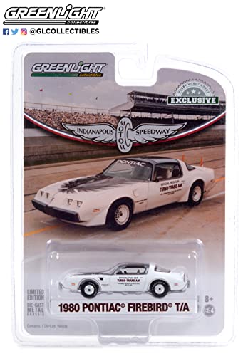 Collectibles Greenlight 30226 1980 Firebird Turbo Trans Am 64th Annual Indianapolis 500 Mile Race Official Pace Car (Hobby Exclusive) 1:64 Scale Diecast Indy 500