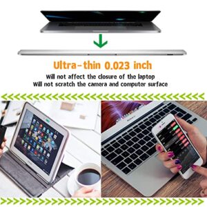 Webcam Cover Slide, Ultra-Thin 0.023inch Laptop Camera Cover Slide, 6 Pack Computer Camera Cover Slide for MacBook Air/IPad/PC/Phone, Protect Privacy and Security - New Definition (Color Explosion)