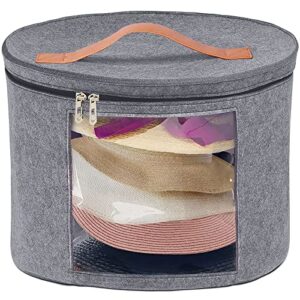 hat storage boxes for women and men storage with lid large foldable round travel decorative hat boxes hat box hat boxes for men storage