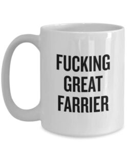 farrier gift farrier mug funny farrier present fucking great farrier