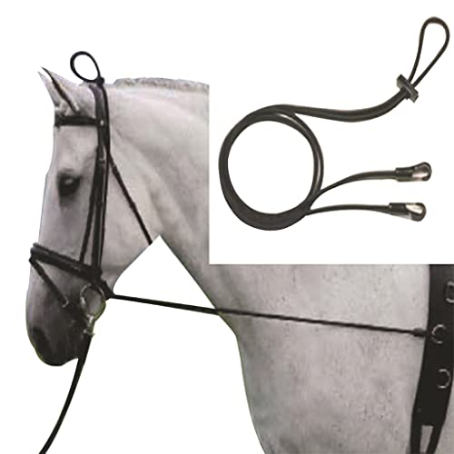 N/A Horse Riding Bridle Halters Elastic Horse Neck Stretcher Horse Rein Racing Equipment Equestrian Supplies Training Tool