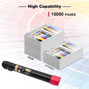 W-Print Remanufactured Toner Cartridge Replacement for Xerox AltaLink C8030 C8035 C8045 C8055 C8070 006R01699 Magenta Toner 15000 Pages-1 Pack