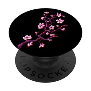 vaporwave japan style japanese cherry blossom sakura popsockets swappable popgrip