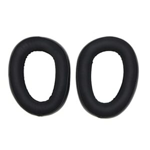 1 pair ear pads compatible with sennheiser gsp 600 gsp 670 gsp 500 gsp 550 headphones comfort leather ear cushions headset repair parts black