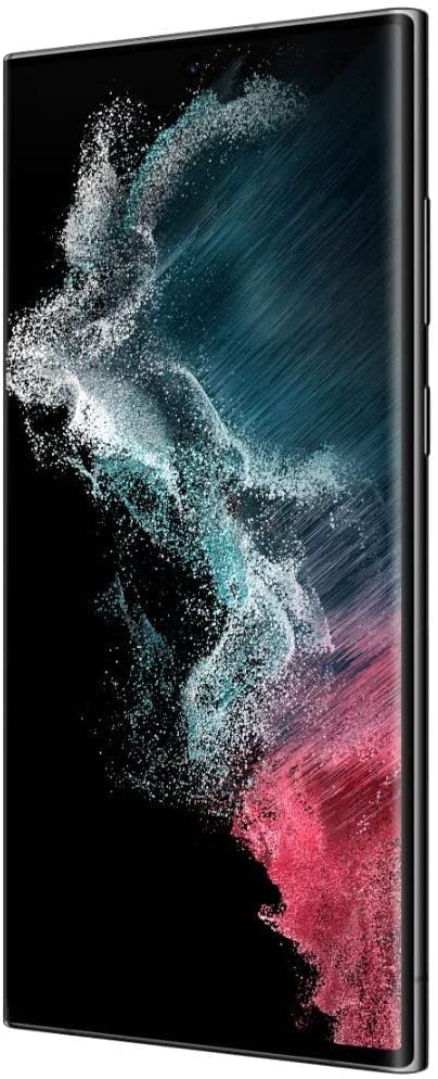 SAMSUNG Galaxy S22 Ultra Smartphone, Android Cell Phone, 256GB, 8K Camera & Video, Brightest Display, S Pen, Long Battery Life, Fast 4nm Processor - T-Mobile (Renewed) (Phantom Black)