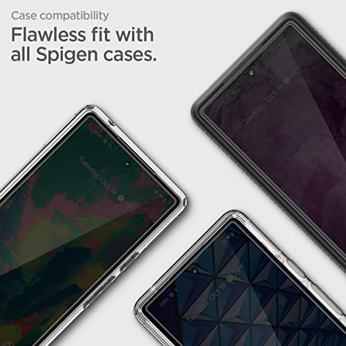 Spigen Tempered Glass Screen Protector [GlasTR AlignMaster] designed for Pixel 7 [Case Friendly] - 2 Pack