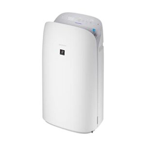 SHARP Smart Air Purifier + Humidifier. Alexa and Google Assistant compatible. Plasmacluster Ion Technology for Extra-Large Rooms. True HEPA & Activated Carbon Filter may last up-to 2 Years. KCP110UW.