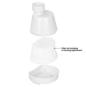 SanKlev Filter Housing Replacement Compatible with Petsafe Drinkwell Seascape, Pagoda, 2 Gallon, 1 Gallon, 1/2 Gallon, Avalon, Sedona, Butterfly Creekside & Seaside Pet Fountains