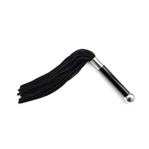 n/a short leather riding whip, equestrian accessories, horse training equipment, small whip (color : black)