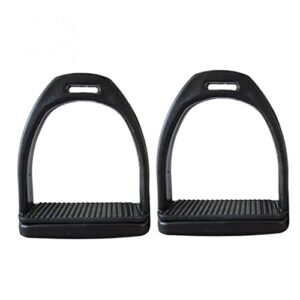 n/a 2pcs children adults durable horse riding stirrups 2 sizes for horse rider lightweight wide track anti slip equestrian (size : x-large)