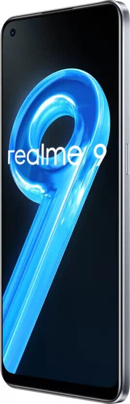 realme 9 4G LTE (128GB+8GB) 108MP Triple Camera (NOT for USA) Global Unlocked Worldwide + (w/Fast Car Charger Bundle) (White Moon)