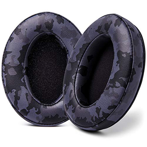 WC PadZ & BandZ Bundle - Replacement Earpads and Headband Cover for ATH M50X and M Series Headphones | Black Camo Pack