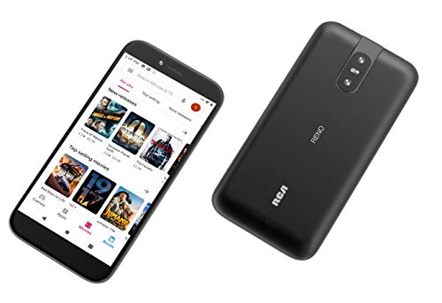RCA Reno Smartphone, 4G LTE, 16GB, Android 11, Black - GSM Unlocked, 5.0-inch