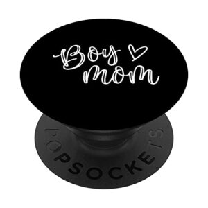 boy mom raising boys mothers day mama mommy funny saying popsockets swappable popgrip