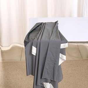 High Visibility Silver Reflective Fabric Gray Soft Material Sew On for Clothing Size: 55 in x 2yd