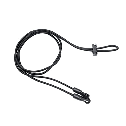 N/A Three-Meter Portable Black Rope, High-Strength Nylon Halter Rope Head Horse Control Accessory Horse Riding Equipment