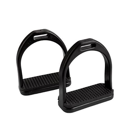 N/A 2PCS Children Adults Durable Horse Riding Stirrups Horse Rider Lightweight Wide Track Anti Slip Equestrian (Size : Medium)