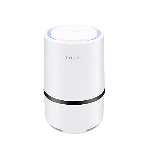 LTLKY Air Purifier for Bedroom,Small Air Cleaner for Desktop,USB Cord Power Version (2103)