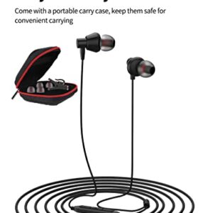 USB Type C Headphones in-Ear Earphones USB C Wired Earbuds with Mic Volume Control Crisp Sound Bass for Samsung Galaxy S23 S22 S21 S20 Ultra Note 10+ A53 Z Flip4 Fold4,iPad Pro Air,Pixel 7 6 Pro 6a 5