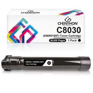 chenphon compatible xerox altalink c8030 c8035 toner cartridge replacement xerox 006r01697 use for xerox altalink c8030 c8035 c8045 c8055 c8070 printer (black high capacity 26,000 pages, 1-pack)