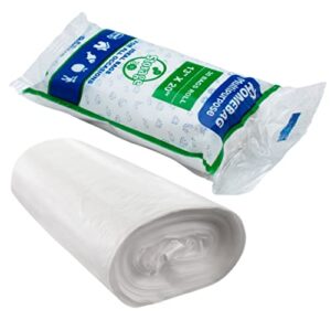 Plastic Bag Roll Dispenser, Trash Bag Storage Box Holder Multipurpose for Home, Kitchen, Bathroom, Car and Pet Waste bag (30 bags - 13” x 20”) (Plastic Bag Roll)