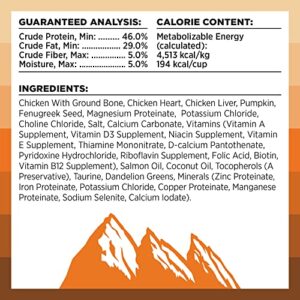 BIXBI Rawbble Freeze Dried Cat Food, Chicken Recipe, 3.5 oz - 95% Meat and Organs, No Fillers - Pantry-Friendly Raw Cat Food for Meal, Treat or Food Topper - USA Made in Small Batches