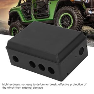 Tbest Winch Control Protection Box,Winch Controller Housing ABS High Strength Protection Box Kit for 8000 to 20000LB Electric Winch