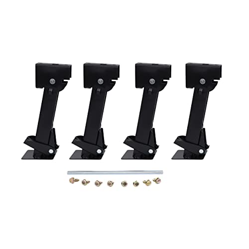 Dumble RV Stabilizer Jacks - 4pk Attachable Telescoping Travel Trailer Jack Stabilizer Stands and Jack Rod