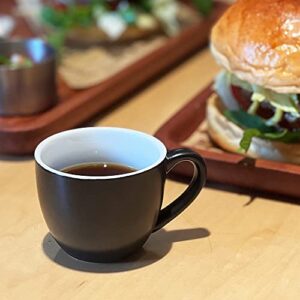 homEdge Mini Procelain Espresso Cup, 3 Ounces / 90 ml Tiny Cofffee Mugs Demitasse for Espresso, Tea- Set of 6, Multicolor