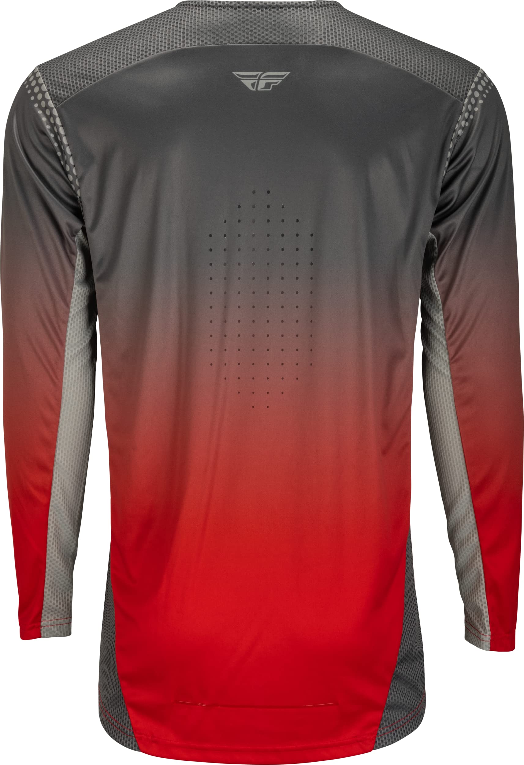 FLY Racing Adult Lite Jersey (Red/Grey, Medium)