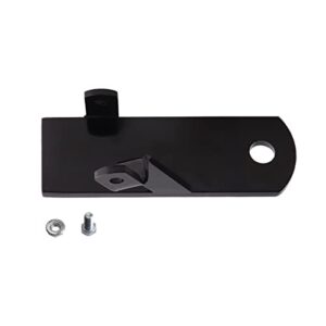 JERBOR Heavy Duty Trailer Tow Hitch for Yamaha Wolverine 350 YFM350 1995-2005, ATV Trailer Hitch Towing Accessories (Black)