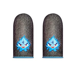 samfansar gaming finger cots luminous breathable washable mobile game thumb gloves compatible with mobile game a