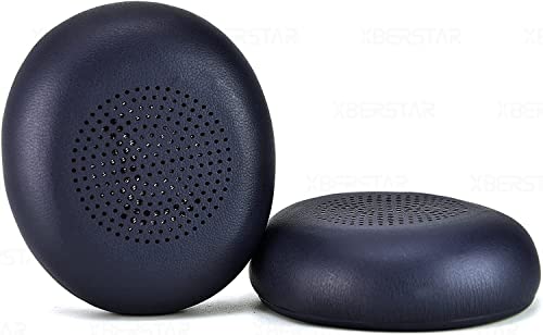 Elite 45h Evolve2 65 Earpads,JOYSOG Replacement Ear Pads Ear Cushions Foam Covers for Jabra Evolve 2 65 MS/UC Elite 45h Headphone (Blue)