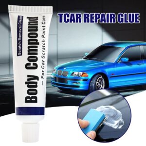 NIUBB Car Scratch Repair Polishing Wax Kit Sponge Body Compound Wax Car Body Compound Scratch Remover Vehicle Paint Scratch Removal Auto Paint Scratch Remover Kit Scratch Remover for Vehicles