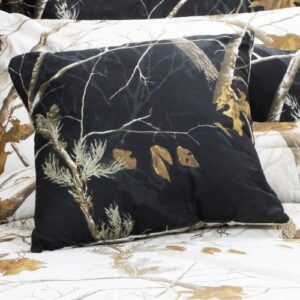 VISI-ONE Filled Realtree Pillow, 18" x 18" Inches, Camouflage