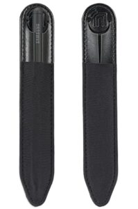 universal stylus holder, [2-pack] nakedcellphone sleeve carrying case slot for samsung galaxy s-pen fold pro - adheres to phone, tablet, z fold 3, z fold 4, z fold 5, s21 ultra 5g, case, etc