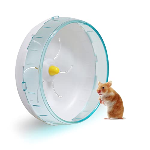 8.3" Silent Spinner-Non-Slip-Large Exercise Running Hamster Wheel for Small Animal Pet -Like Hamster,Chinchillas,Gerbils,Hedgehogs and Mice.