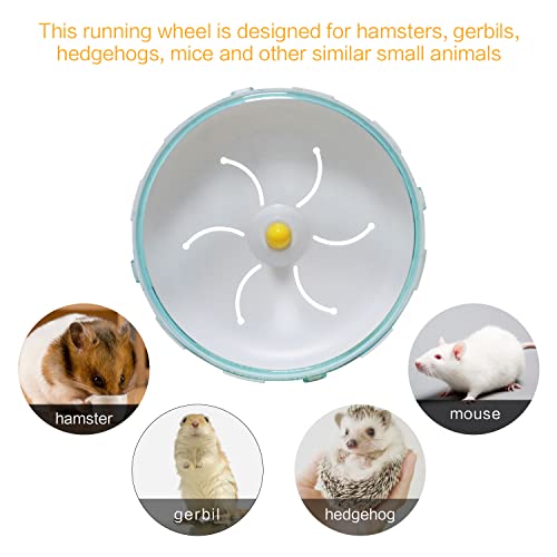 8.3" Silent Spinner-Non-Slip-Large Exercise Running Hamster Wheel for Small Animal Pet -Like Hamster,Chinchillas,Gerbils,Hedgehogs and Mice.