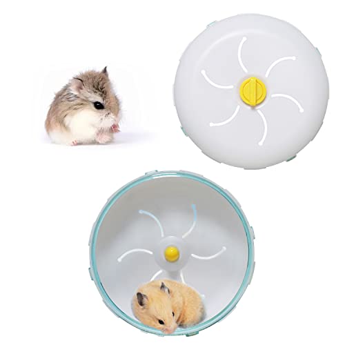 8.3" Silent Spinner-Non-Slip-Large Exercise Running Hamster Wheel for Small Animal Pet -Like Hamster,Chinchillas,Gerbils,Hedgehogs and Mice.