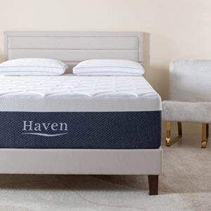 king mattress memory foam, 14 inch mattress in a box, certipur-us certified, made in usa, medium firm mattress