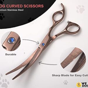 We Love Doodles Dog Grooming Scissors Kit - Dog Grooming Shears - Curved Dog Grooming Scissors - Thinning Scissors For Dogs - Best Grooming Scissors For Goldendoodles