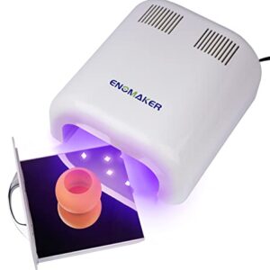 ENOMAKER UV Resin Curing Light Box Resin Dryer Machine 24PCS 405nm LED Beads Professional for LCD/SLA/DLP 3D Printer Models