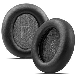 replacement earpads cushions for anker soundcore headphones q30 and anker q35, life q30 earpads ear cushions with protein leather skin and memory foam